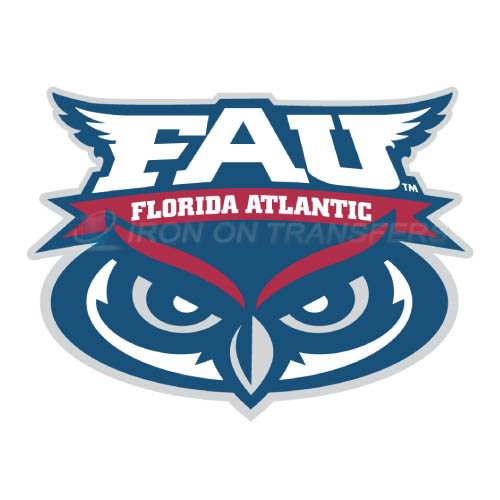 Florida Atlantic Owls Iron-on Stickers (Heat Transfers)NO.4372